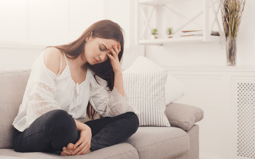 women anxious